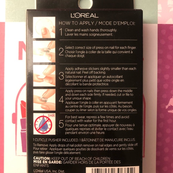 Press-On Nails by L’Oréal #205 in High Tea (false nails) Florals - Picture 2 of 5